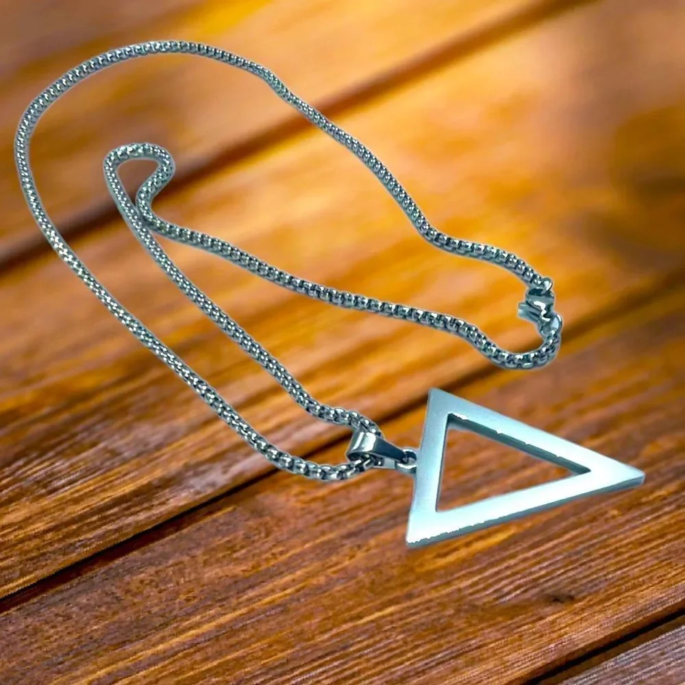 Stainless Steel - Arrow Necklace l Men’s, Unisex l New